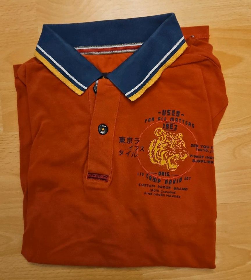 6 T-Shirt Poloshirts von Camp David  Größe M in Bergkamen