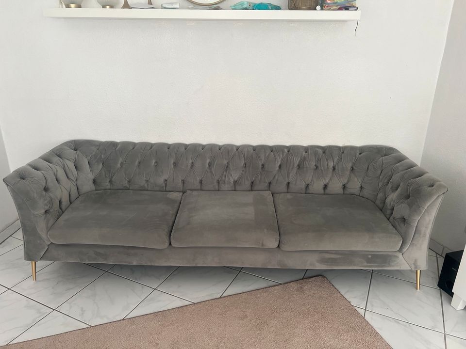 Sofa 3 sitzer grau in Köln