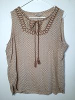 Loft Bluse Gr. XL mit kurzen Ärmeln in braun / beige Saarland - Homburg Vorschau