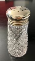 Zuckersteuer antik, Kristall mit Silberstreuer Düsseldorf - Pempelfort Vorschau