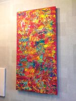 Unikat, Abstrakt, Leinwand, Original, Wandbild, Modern 100x50cmXL Nordrhein-Westfalen - Iserlohn Vorschau