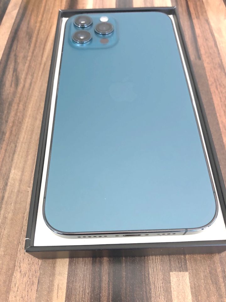 iPhone 12 Pro Max in blau 128 GB WIE NEU in Sankt Augustin