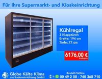 Kühlregal, Kühlschrank, mit 3 Klapptüren, 1,87m, T:77, Supermarkt, Metzgerei Nordrhein-Westfalen - Mülheim (Ruhr) Vorschau