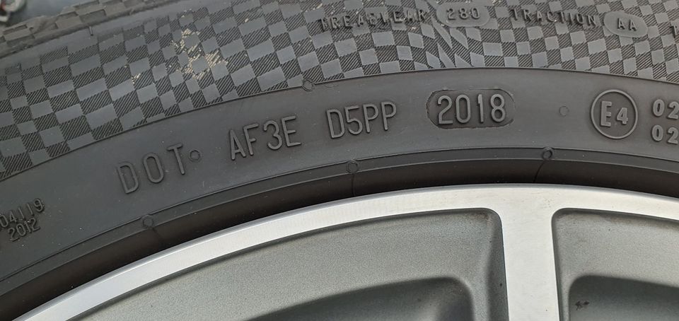 Alufelgen Audi A6 mit Sommerreifen 255/45R19 Continental in Fellbach