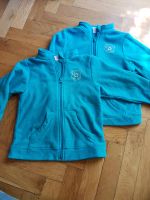 Set Zwillinge Fleece Jacken 98 104 türkis Baden-Württemberg - Adelberg Vorschau