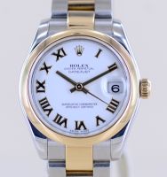 Rolex Uhr Datejust 31mm Oysterband 178243 white roman Dial Stahl Nordrhein-Westfalen - Langenfeld Vorschau