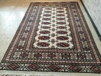 Vintage Wolle Teppich Brücke Rug Carpet 185 x 123 cm Hessen - Taunusstein Vorschau