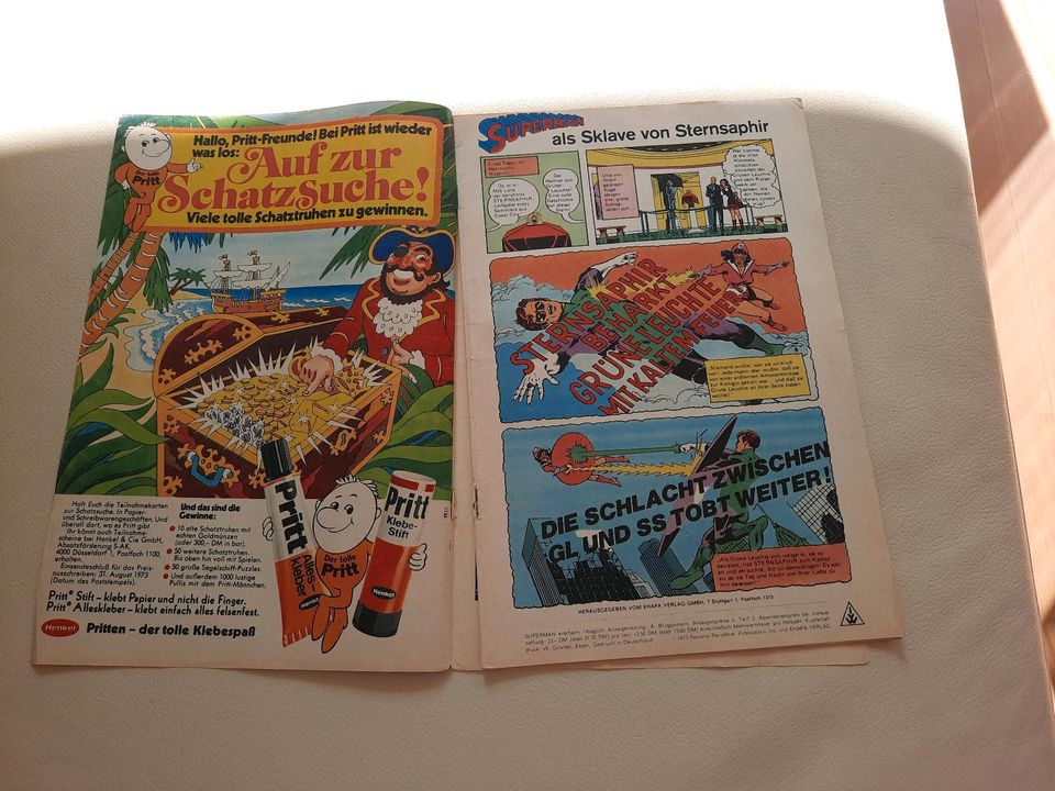 Superman Batman Comic Heft 12 v. 1972,1973 und. 1974 in Heidelberg