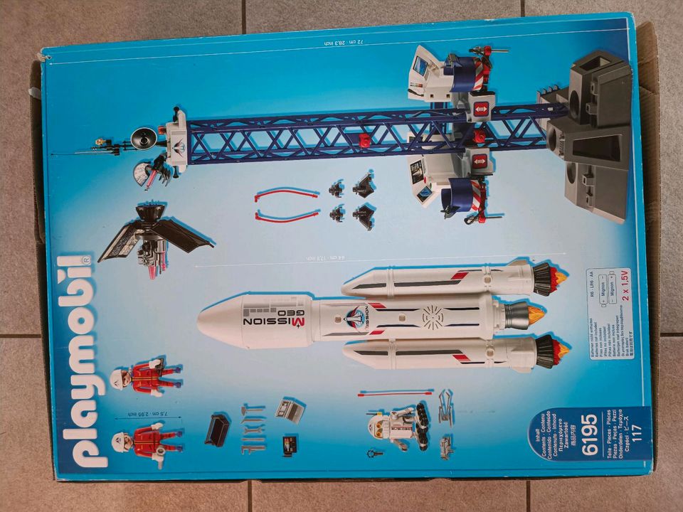 Playmobil 6195 Weltraumrakete mit Basisstation in Egelsbach