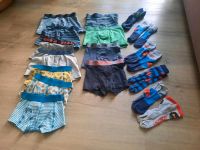 Wäschepaket Boxershorts und Socken Gr 98-116 Sachsen - Zwenkau Vorschau