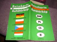 Reisekarte - DDR / Polen / CSSR / Ungarn - DDR 1985 Sachsen - Plauen Vorschau