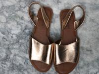 Boohoo 39 Sandalen Gold Eimsbüttel - Hamburg Rotherbaum Vorschau