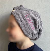 Frottee Haarturban Camping, Sauna, Turban personalisiert mit Name Nordrhein-Westfalen - Heinsberg Vorschau