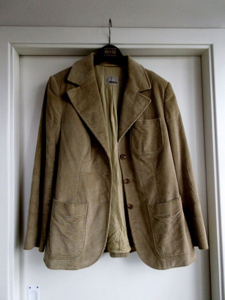 Bogner Cord Jacke/Jacket/Blazer *beige* 70er/80er Jahre Vintage in München