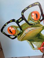 Funky Frog Acrylgemälde Gemälde Bild Leinwand Frosch 60x80 cm Nordrhein-Westfalen - Langerwehe Vorschau
