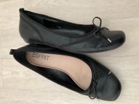 Esprit Ballerina Leder in Schwarz Größe 42 Wandsbek - Hamburg Bergstedt Vorschau