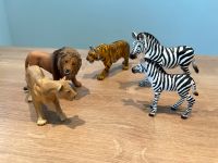 Schleich Figuren Dschungel Zoo Löwen Tiger Zebras Deko wild one Nordrhein-Westfalen - Menden Vorschau