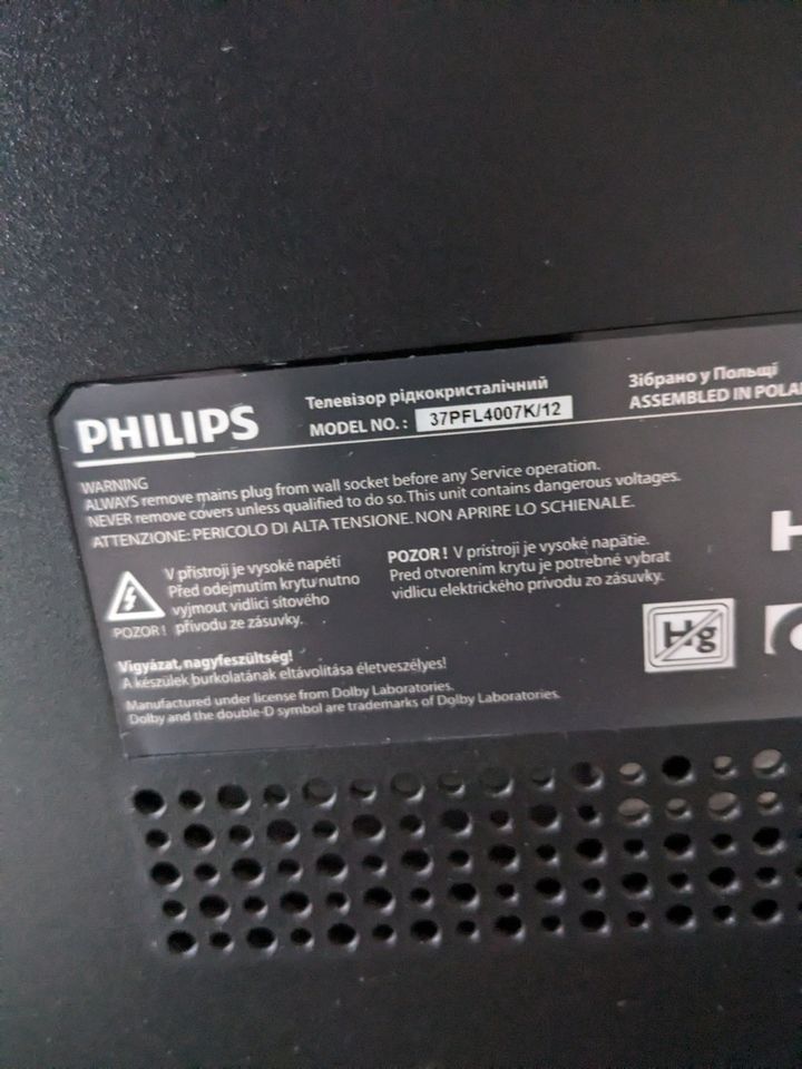 Philips 4000 series Smart LED TV 37PFL4007K/12 in Herten
