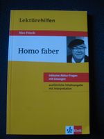 Lektürehilfe Max Frisch Homo Faber inkl. Abitur Fragen Lösungen Baden-Württemberg - Konstanz Vorschau