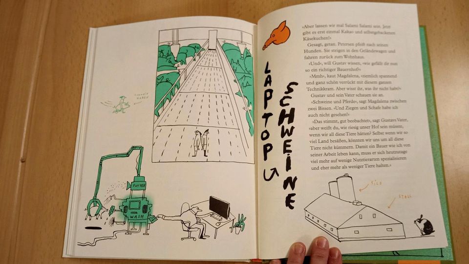 NEU Kinder Buch "Kühe in der Waschanlage", lustiges Bauernhofbuch in Königsbach-Stein 