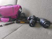 Spiegelreflexkamera Nikon D3200 inkl. 2. Objektiv und Tasche Niedersachsen - Wallenhorst Vorschau