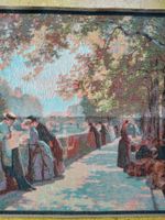 Gobelin Promenade Paris Seine Original aus Frankreich 50 x 50 Hessen - Driedorf Vorschau