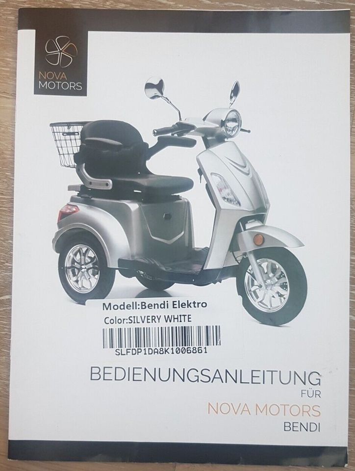 Wer kennt sich  mit  Elektro Scooter Trike Dreirad 3-Rad aus ? in Hameln