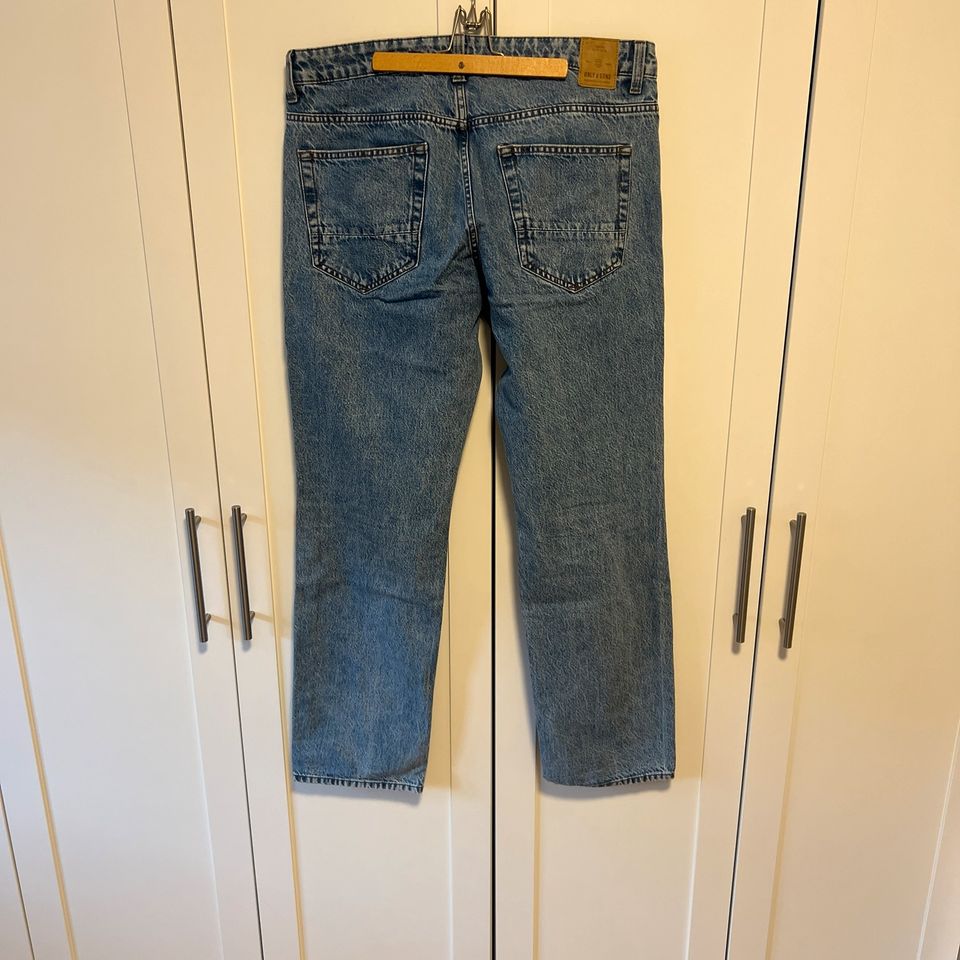 ONLY & SONS Jeans Used Waited Hose Gr. L W33 L34 in Stuttgart