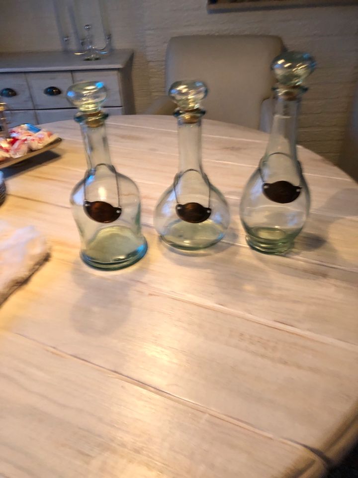 Vintage Glasflaschen zum Füllen St. 5€ in Löningen