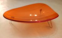 Anrichteschälchen Plaste orange 70er DDR Retro Sachsen-Anhalt - Möser Vorschau