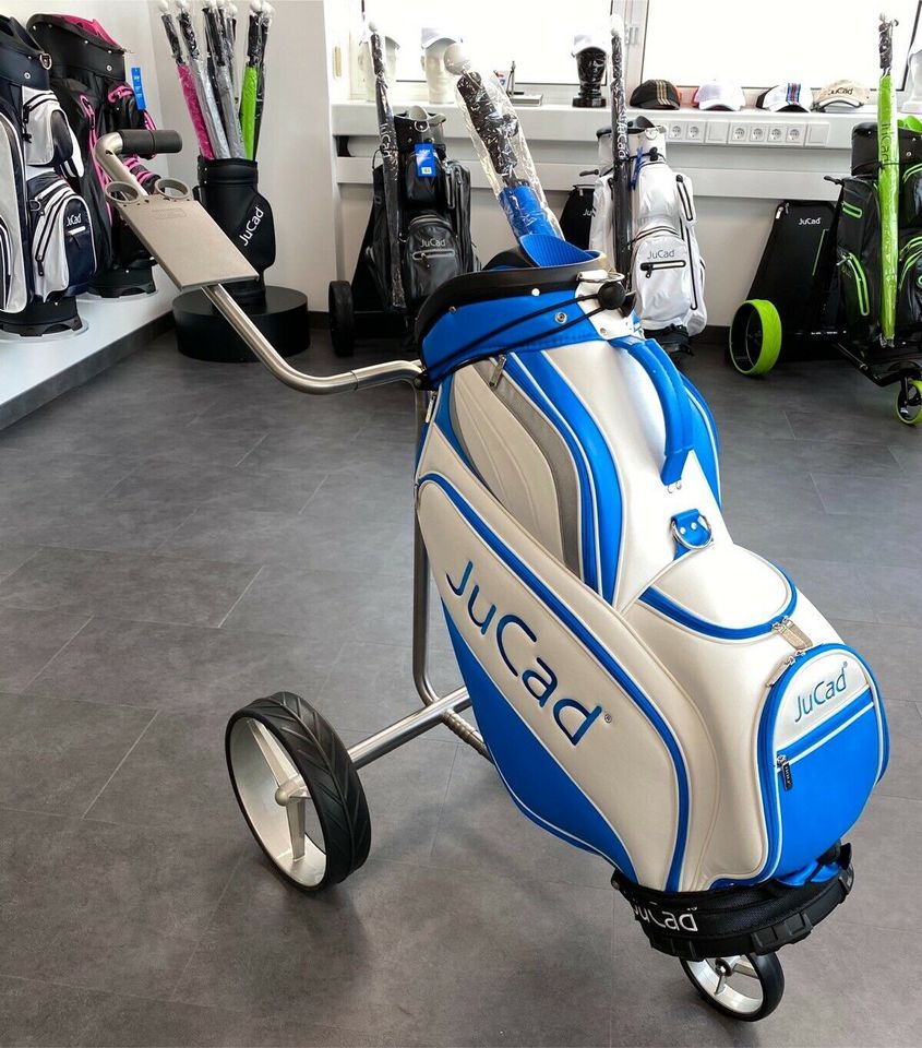 JuCad Drive Classic Titan Elektro Golftrolley mit Fernbedienung in Limburg