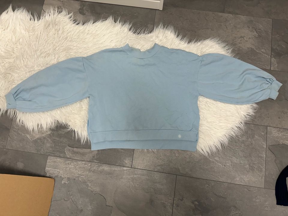 Damen Hoddie Sweatshirt Babyblau Größe M in Bochum