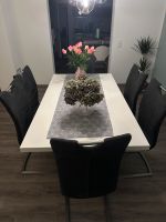 Ausziehbarer  Esstisch in weiß , Tisch mit Stühlen Rheinland-Pfalz - Wittlich Vorschau