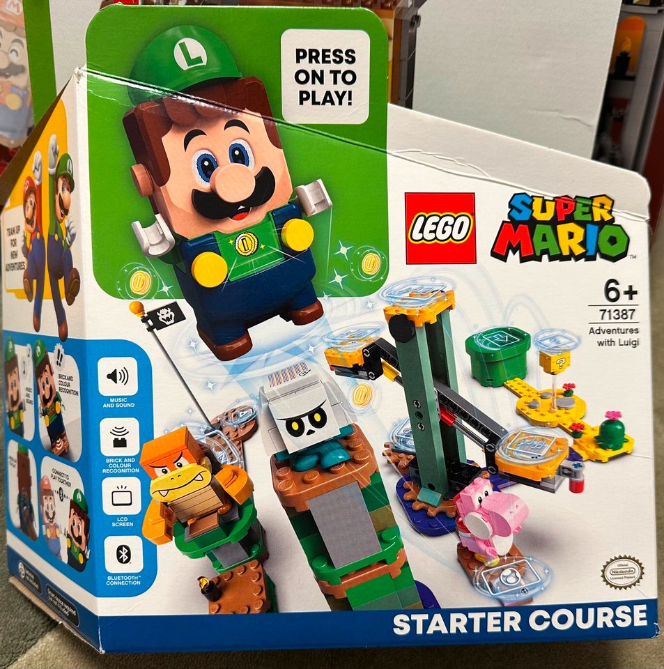 LEGO Lego | Kleinanzeigen kaufen, günstig neu Hessen & MARIO Abenteuer gebraucht | jetzt Starterset eBay 2021 SUPER mit – Kleinanzeigen in ist Luigi Hofgeismar - 71387: oder Duplo