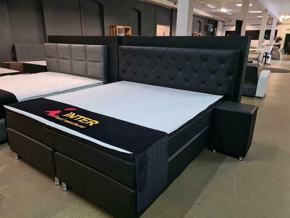 Chesterfield Boxspringbett 180 x 200 Hotelbett Ausstellungsstücke in Herford