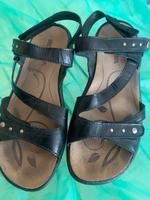 ROMIKA schwarze Sandalen Gr. 38 Hessen - Beselich Vorschau