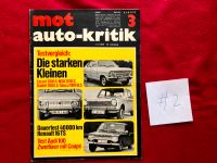 Motor Rundschau +Kritik Audi 100 C1 LS GL Coupe S 7.2.1970 Niedersachsen - Wunstorf Vorschau