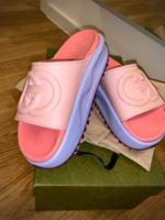 Gucci Interlocking G Slide Pink, NEU Größe 36 Sachsen-Anhalt - Magdeburg Vorschau