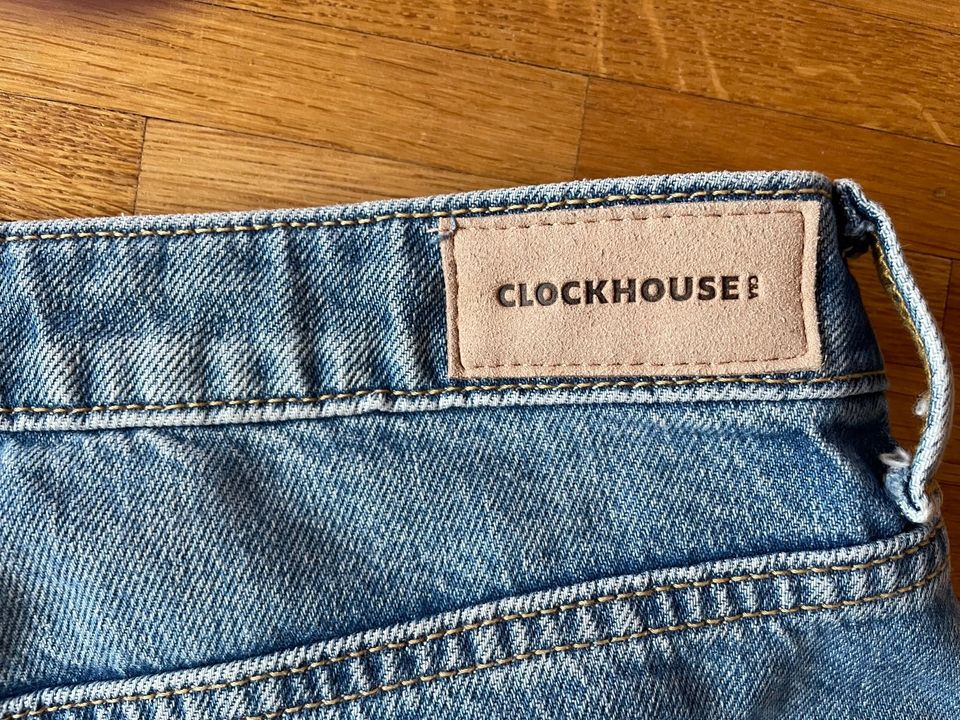 C&A Clockhause Relaxed Gr.44 99%Cotton Blau in Walldorf