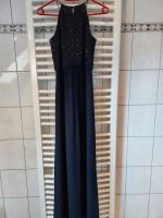 Kleid dunkelblau bodenlang Hessen - Breitscheid Vorschau