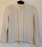E-Sprit Esprit Damen-Pullover Pulli Strick-Pullover Shirt XS weiß Baden-Württemberg - Nagold Vorschau