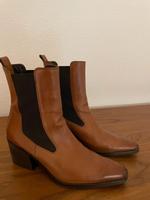 Paul Green Cowboy Boots, Gr. 7, Rindleder Braun, Neu 180 Euro Bayern - Poing Vorschau