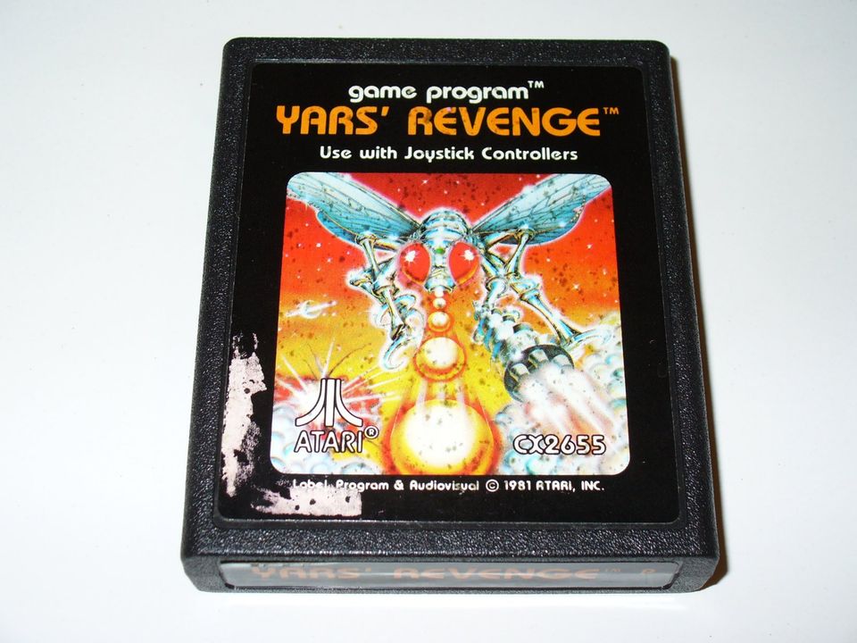 Yars' Revenge (PAL) - Atari 2600 Spiel Modul Cartridge - CX2655 in Limburg