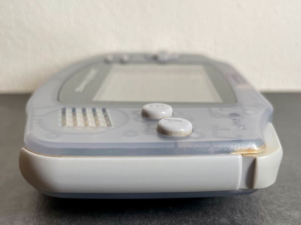 Retro Nintendo Gameboy Advance Clear Blue mit Spielen und Tasche in Göllheim