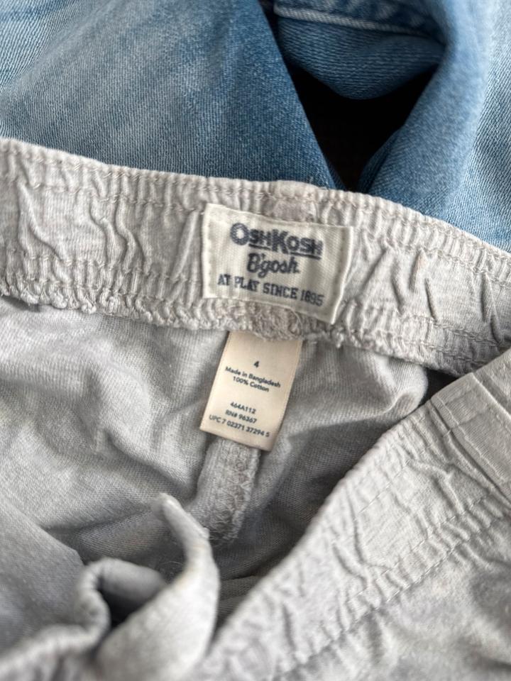 Paket Shorts & Polo Shirt Gr. 104/110 - Levi’s, H&M, OshKosh etc. in Rüsselsheim