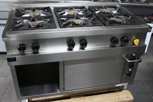 4 FL. Gasherd MKN OPTIMA 700 mit Gasbackofen online kaufen