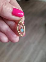 585 Gold Jugendstil Anhänger Pendel Opal Nordrhein-Westfalen - Solingen Vorschau