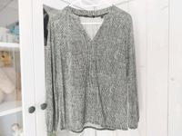 Opus Bluse S 36 Langarmshirt schwarz weiß Shirt Hemd Nordrhein-Westfalen - Herford Vorschau