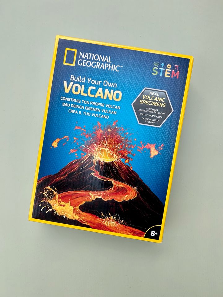 National Geographic - Wissenschaftsset Vulkan, Neu in München