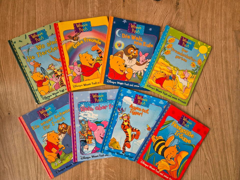 8 Bücher Disney Winnie Puuh in Osterspai